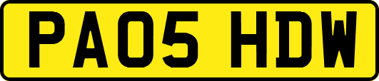 PA05HDW