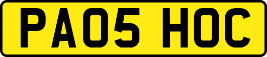 PA05HOC