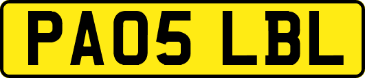 PA05LBL