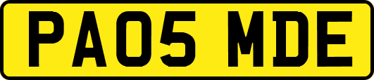 PA05MDE