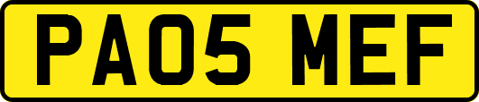 PA05MEF