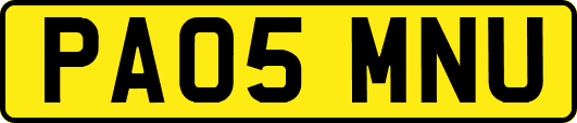 PA05MNU