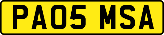 PA05MSA