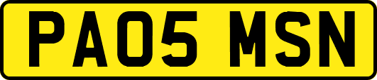 PA05MSN