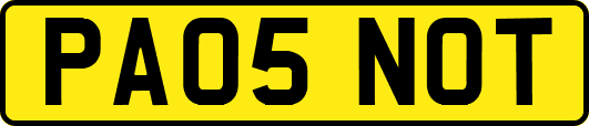 PA05NOT