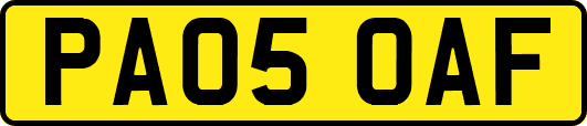 PA05OAF