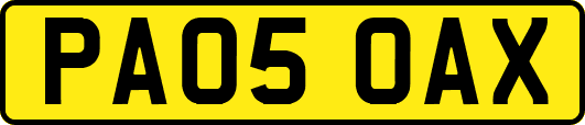 PA05OAX