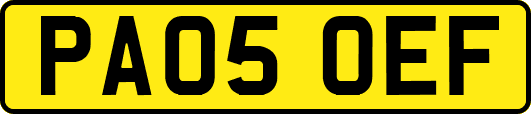 PA05OEF