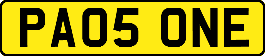PA05ONE