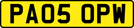 PA05OPW