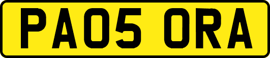 PA05ORA