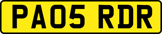 PA05RDR