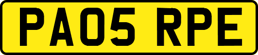 PA05RPE