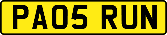 PA05RUN