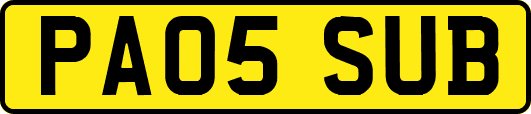 PA05SUB