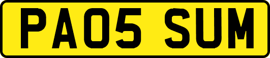PA05SUM