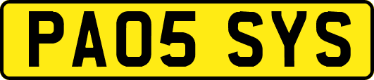 PA05SYS
