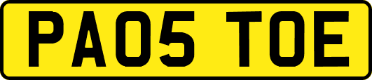 PA05TOE