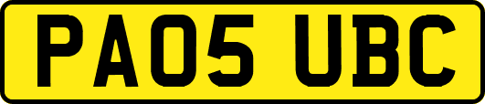 PA05UBC