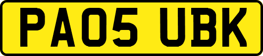 PA05UBK