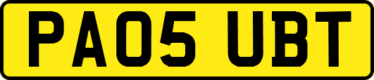 PA05UBT