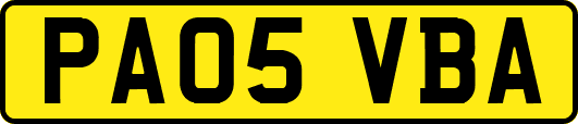 PA05VBA