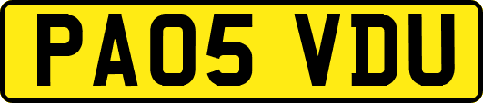PA05VDU