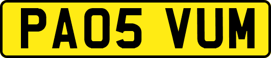 PA05VUM