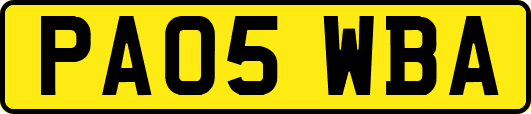 PA05WBA