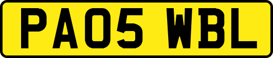 PA05WBL
