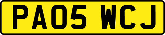 PA05WCJ