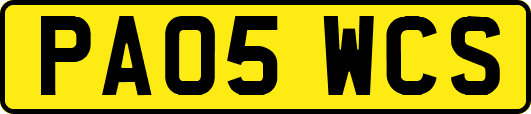 PA05WCS