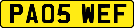PA05WEF
