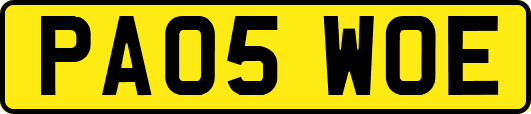 PA05WOE
