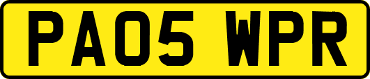 PA05WPR