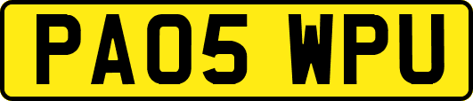 PA05WPU