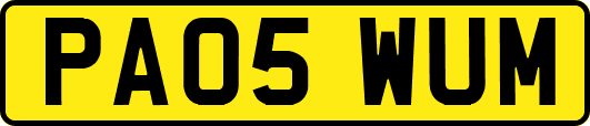PA05WUM
