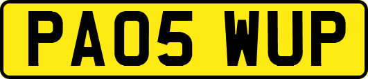 PA05WUP