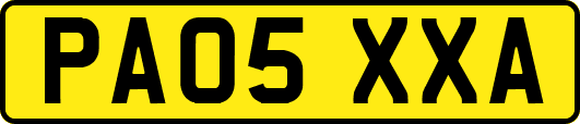 PA05XXA
