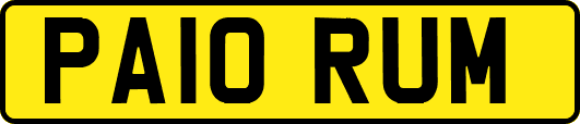 PA10RUM