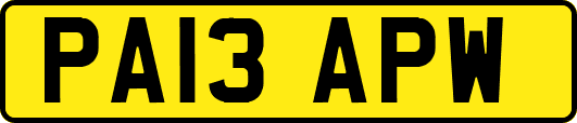 PA13APW