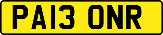 PA13ONR