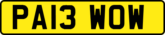 PA13WOW