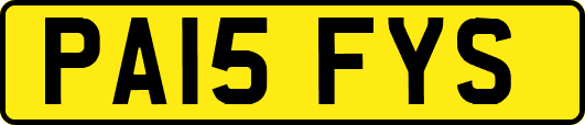 PA15FYS