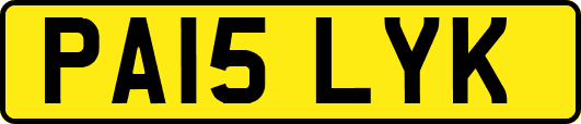 PA15LYK