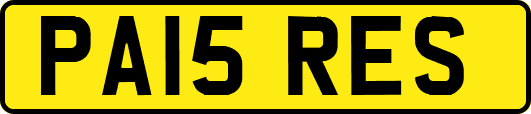 PA15RES