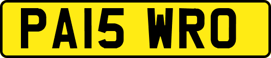 PA15WRO