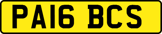 PA16BCS