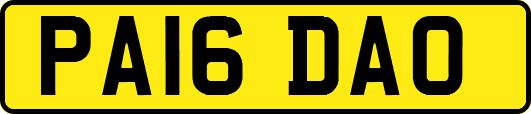 PA16DAO