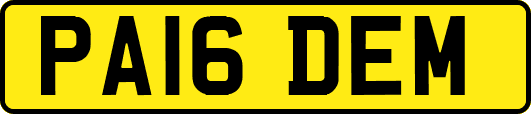 PA16DEM